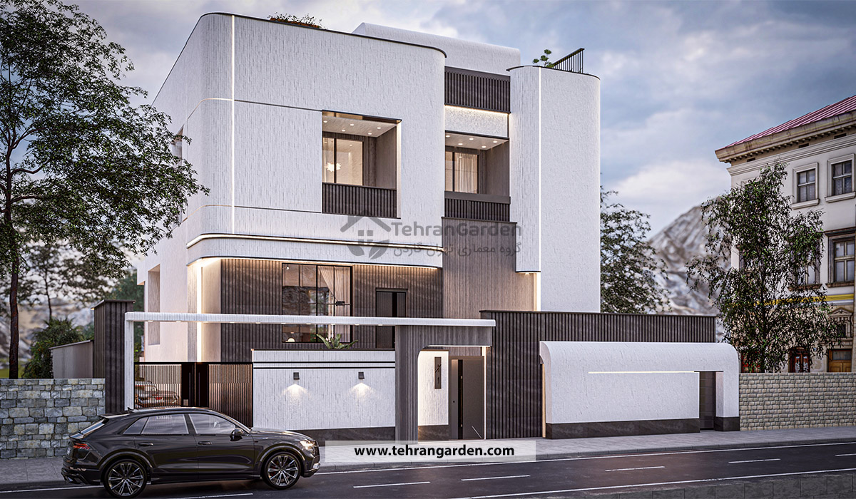 جدیدترین طراحی ویلا مینیمال