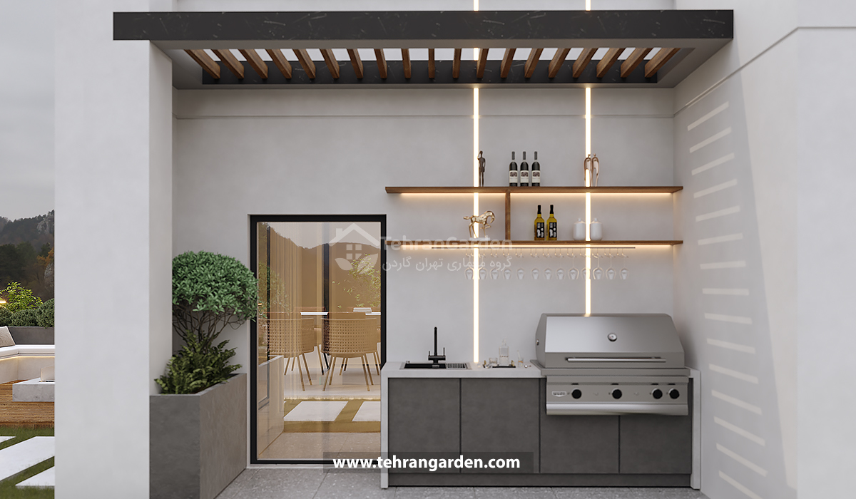 باربیکیو ترند برای روف گاردن