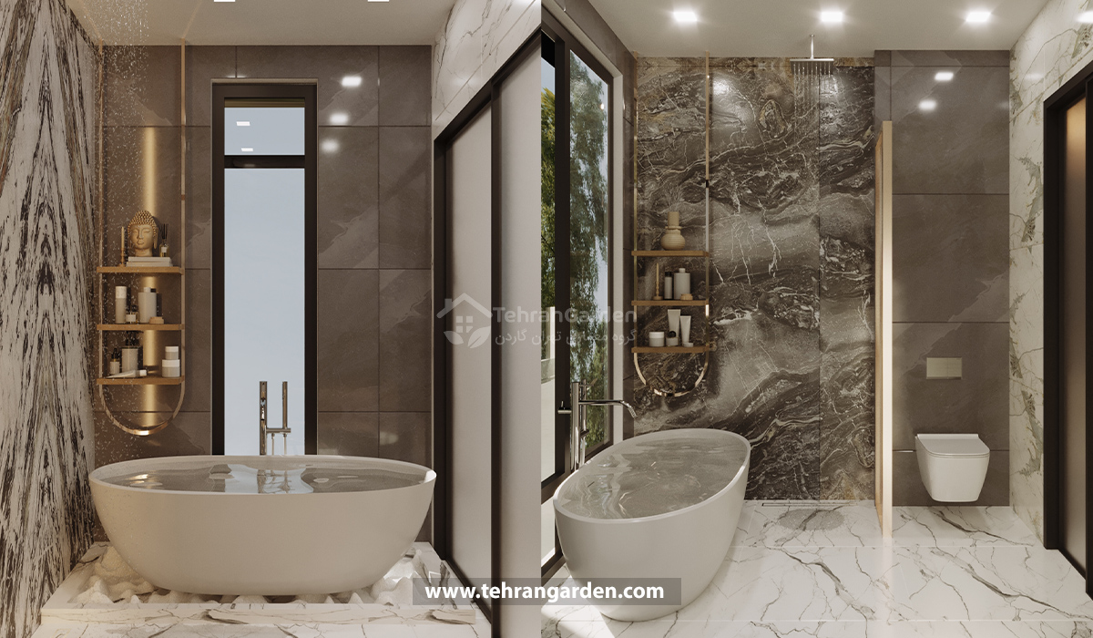 طراحی سرویس بهداشتی مدرن