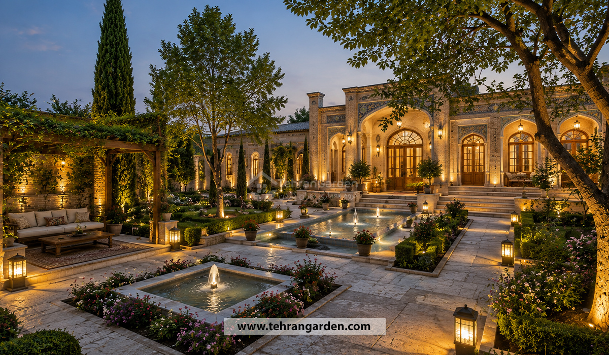 ویژگی‌های ویلای سنتی ایرانی