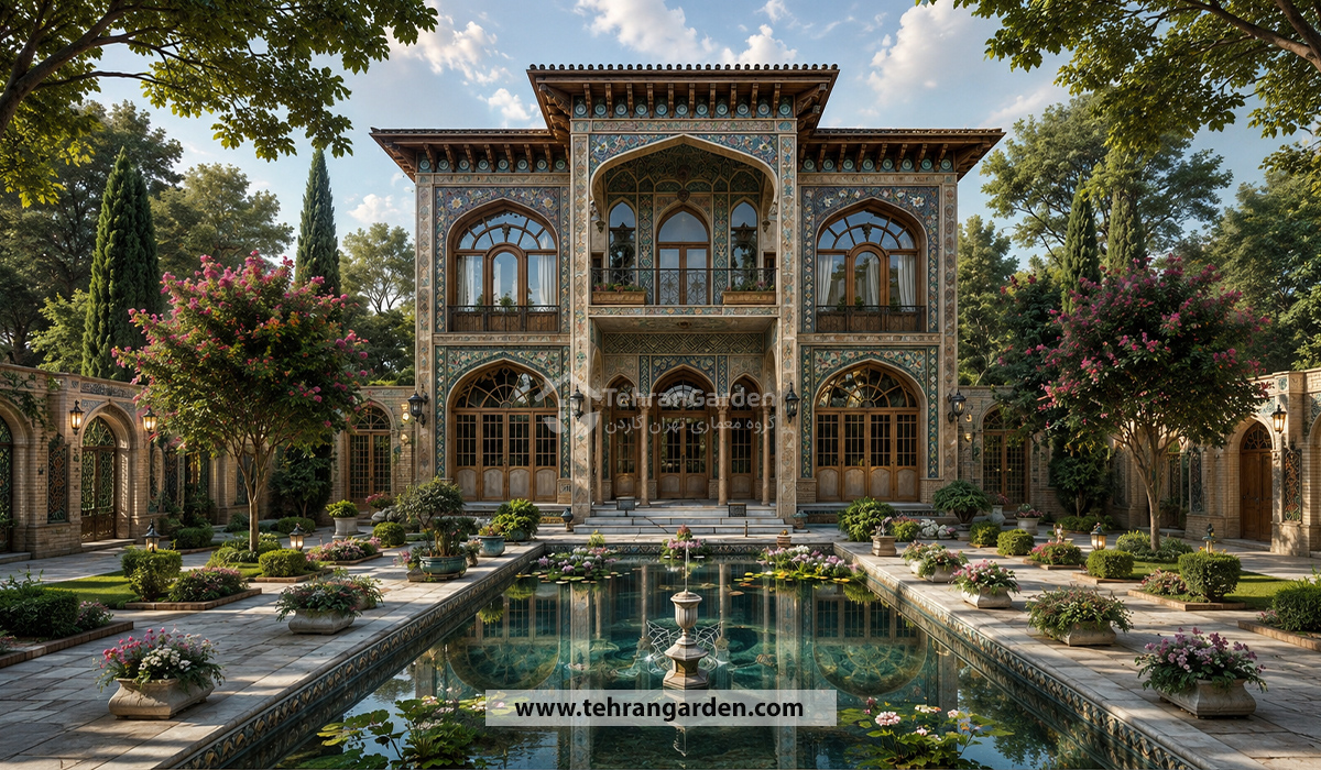سبک ایرانی در طراحی ویلا