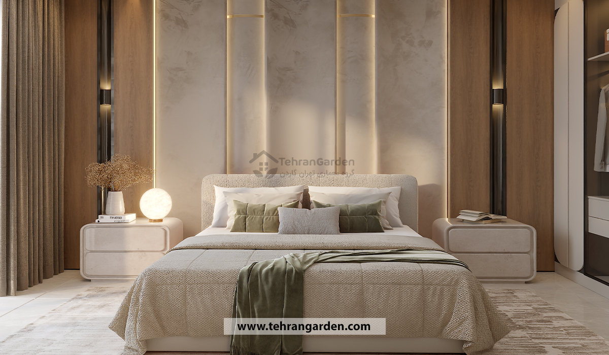 طراحی مستر روم مدرن در چهارباغ