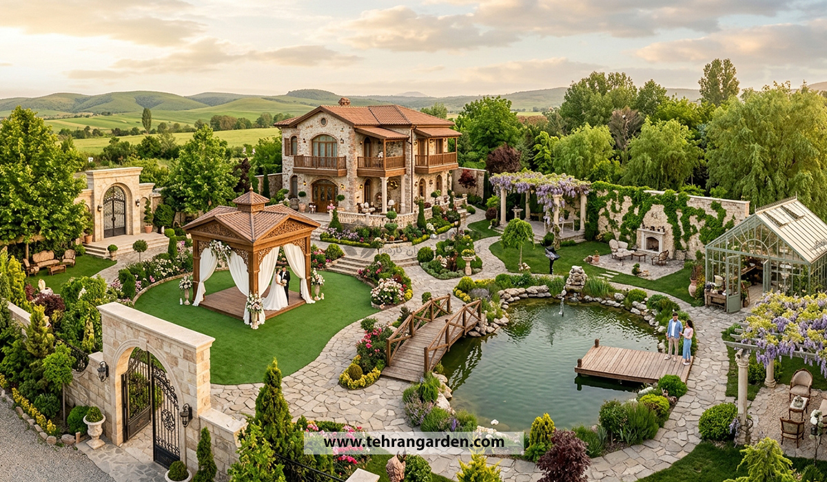 معماری و دکوراسیون باغ آتلیه