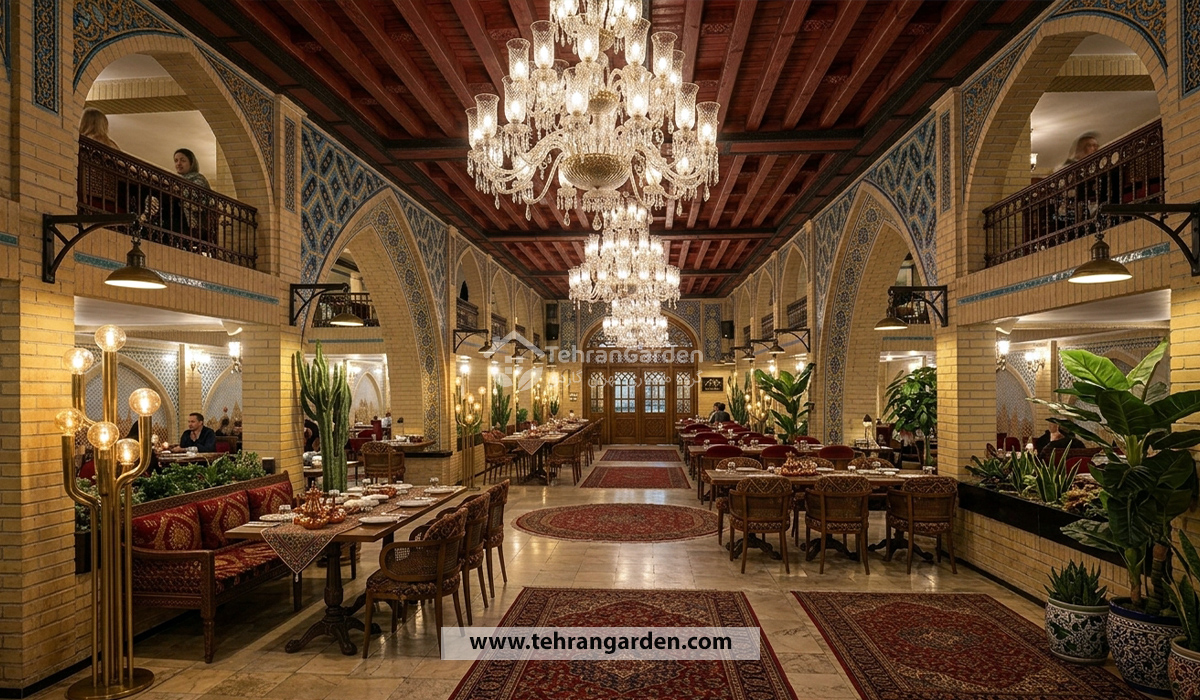 طراحی داخلی رستوران سنتی